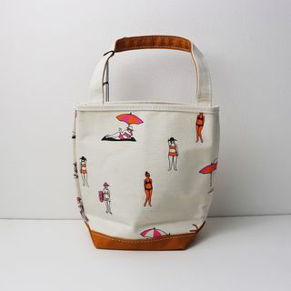 新品 完売品 ビームス購入 テンベア TEMBEA BAGUETTE TOTE MINI BIKINI バゲットトートバッグ ミニ/キツネ【2400013874786】(トートバッグ)