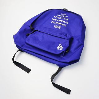 美品 MLB (メジャーリーグベースボール) CORDURA コーデュラナイロン 刺繍リュックサック ロサンゼルス ドジャース【2400013874724】(リュック/バックパック)