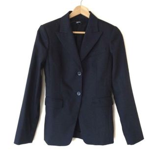 ジルサンダー(Jil Sander)のJILSANDER(ジルサンダー) ジャケット サイズ32 XS レディース - ダークネイビー 長袖/肩パッド/NAVY/春/夏(その他)