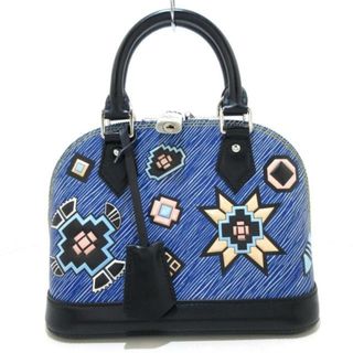 ルイヴィトン(LOUIS VUITTON)のLOUIS VUITTON(ルイヴィトン) ハンドバッグ エピ・デニム アルマBB M50833 エピデニム エピレザー(ハンドバッグ)