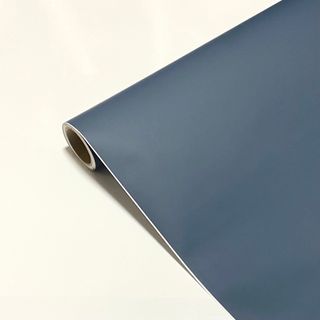 はがせる壁紙 ダークブルー HSM-21805 50cm×3m 壁紙シール(その他)