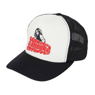 ヒステリックグラマー(HYSTERIC GLAMOUR)の【新品】HYSTERIC GLAMOUR VIXEN GIRLメッシュキャップ(キャップ)