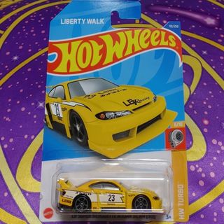 ホットウィール LB スーパーシルエット 日産シルビア [S15] 黄 イエロー(ミニカー)