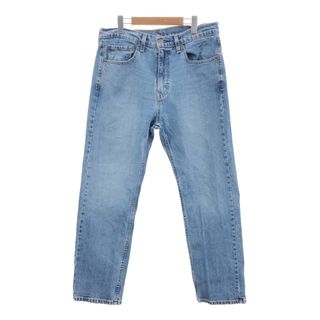 リーバイス(Levi's)のLevi's リーバイス 505 デニムパンツ ブルー (メンズ W34 L30) 中古 古着 Q7580(デニム/ジーンズ)