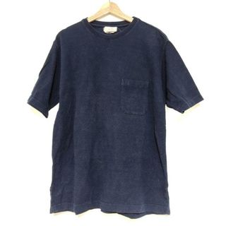 エルメス(Hermes)のHERMES(エルメス) 半袖Tシャツ メンズ - ダークネイビー クルーネック(Tシャツ/カットソー(半袖/袖なし))