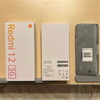 Xiaomi Redmi 12 5G XIG03 ミッドナイトブラック(スマートフォン本体)