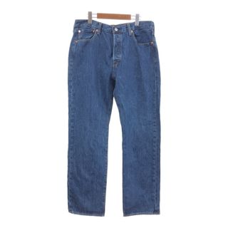 リーバイス(Levi's)のLevi's リーバイス 501 デニムパンツ ネイビー (メンズ W34 L32) 中古 古着 Q7586(デニム/ジーンズ)