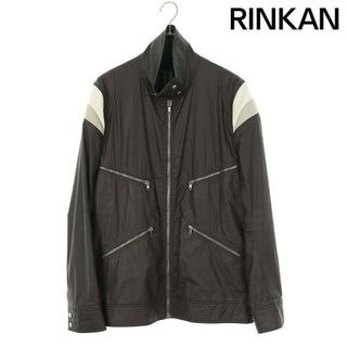 リックオウエンス(Rick Owens)のリックオウエンス  RU20S7789 ルーズフィットパネルバイカーブルゾン メンズ 46(ブルゾン)