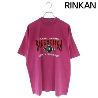 バレンシアガ(Balenciaga)のバレンシアガ  694576 TMVA9 BBロゴオーバーサイズカレッジロゴTシャツ メンズ 1(Tシャツ/カットソー(半袖/袖なし))