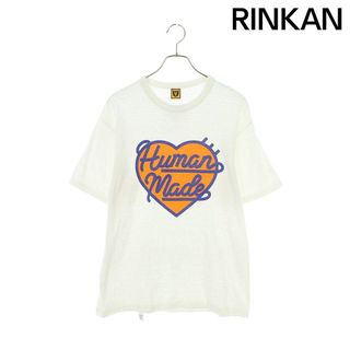 ヒューマンメイド(HUMAN MADE)のヒューマンメイド ハートロゴプリントTシャツ メンズ L(Tシャツ/カットソー(半袖/袖なし))