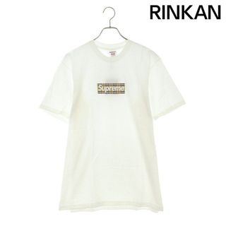 シュプリーム(Supreme)のシュプリーム ×バーバリー Burberry  22SS  Burberry Box Logo Tee バーバリーボックスロゴTシャツ メンズ M(Tシャツ/カットソー(半袖/袖なし))