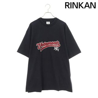 ヴェトモン(VETEMENTS)のヴェトモン  18SS  MSS18TR37 ベースボールロゴオーバーサイズTシャツ メンズ M(Tシャツ/カットソー(半袖/袖なし))