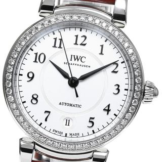 インターナショナルウォッチカンパニー(IWC)のIWC SCHAFFHAUSEN IW458308 ダヴィンチ ダイヤベゼル 自動巻き レディース 良品 _816587(腕時計)