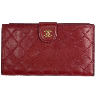 シャネル(CHANEL)のシャネル ビコローレ 二つ折り 長財布 レディース 【中古】(財布)