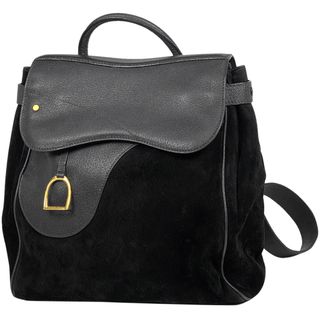 グッチ(Gucci)のグッチ スエード リュックサック レディース 【中古】(リュック/バックパック)