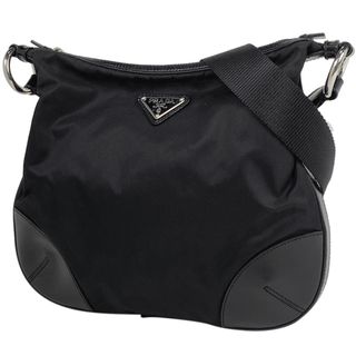 プラダ(PRADA)のプラダ ロゴプレート ショルダーバッグ レディース 【中古】(ショルダーバッグ)