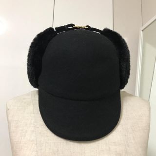 カシラ(CA4LA)のCA4LA 完売 HEAR ブラック(キャップ)