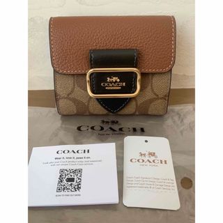 COACH - 早い者勝ち♪新品未使用品！【コーチ】スモールモーガンウォレット