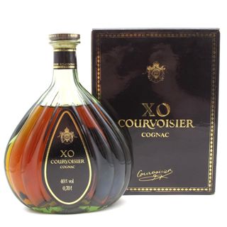 クルボアジェ(クルボアジェ)のCOURVOISIER (クルボアジェ) ブランデー XO グリーンボトル COGNAC コニャック 700ml 40% 洋酒 古酒 未開栓(ブランデー)