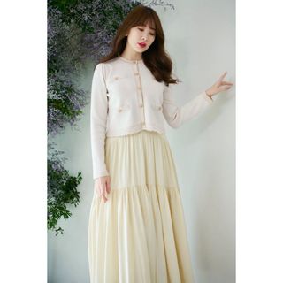 ハーリップトゥ(Her lip to)のherlipto High-Waist Tiered Long Skirt(ロングスカート)