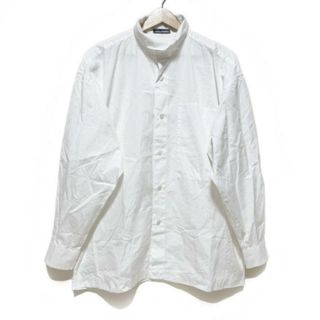 イッセイミヤケ(ISSEY MIYAKE)のISSEYMIYAKE(イッセイミヤケ) 長袖シャツ メンズ - 白 綿(シャツ)