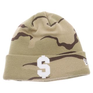 シュプリーム(Supreme)のSUPREME シュプリーム 24SS New Era $ Beanie ドルビーニー ニットキャップ デザートカモ ベージュ(ニット帽/ビーニー)