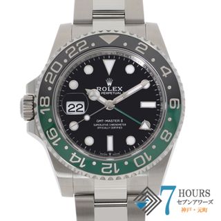 ロレックス(ROLEX)の【120938】ROLEX ロレックス  126720VTNR GMTマスター2 ブラックダイヤル ランダム番 SS 自動巻き ギャランティーカード 純正ボックス 腕時計 時計 WATCH メンズ 男性 男 紳士【中古】(腕時計(アナログ))