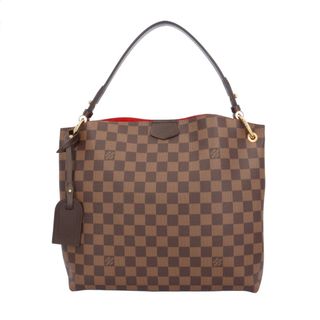 ルイヴィトン(LOUIS VUITTON)のルイヴィトン グレースフルPM ダミエ ショルダーバッグ ダミエキャンバス N44044 ブラウン レディース LOUIS VUITTON  中古(ショルダーバッグ)