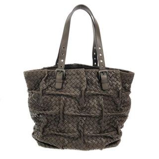 ボッテガヴェネタ(Bottega Veneta)のBOTTEGA VENETA(ボッテガヴェネタ) トートバッグ イントレチャート 238177 ダークブラウン レザー(トートバッグ)