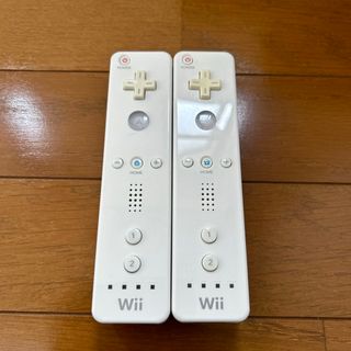 ウィー(Wii)のwiiリモコン　ホワイト　2本セット(その他)