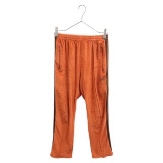 ニードルス(Needles)のNeedles ニードルス Narrow Track Pants ナロー ベロアトラックパンツ オレンジ EJ202(その他)