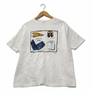 アザー(other)のLefty Art コットン プリント Tシャツ S ホワイト(Tシャツ/カットソー(半袖/袖なし))