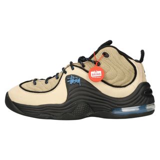 ナイキ(NIKE)のNIKE ナイキ ×STUSSY AIR PENNY II SP DX6934-200 ステューシー エアペニー ハイカットスニーカー ベージュ/ブラック US9/27cm(スニーカー)