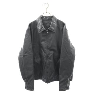 ソフネット(SOPHNET.)のSOPHNET. ソフネット SUSTAINABLE LEATHER SINGLE RIDER'S JACKET サスティナブ レザー シングルライダースジャケット ブラック SOPH-232020(ライダースジャケット)