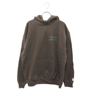 Mercedes Anchor Inc. メルセデスアンカーインク Hoodie Sweat ロゴプリント プルオーバーパーカー フーディースウェット ブラウン(パーカー)