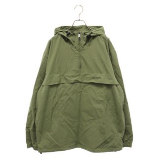 Carhartt WIP カーハート ダブリューアイピー WINDBREAKER PULLOVER ウィンドブレーカー プルオーバー ハーフジップ ナイロンジャケット カーキ I030008(マウンテンパーカー)