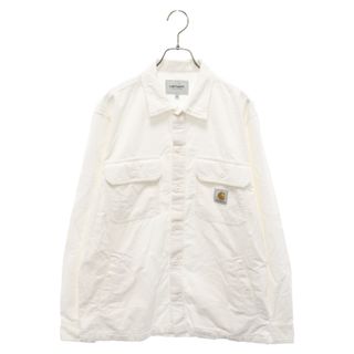 Carhartt WIP カーハート ダブリューアイピー DIXON SHIRT JACKET CORDUROY ディクソン シャツ トラッカージャケット コーデュロイ ホワイト I030580(フライトジャケット)