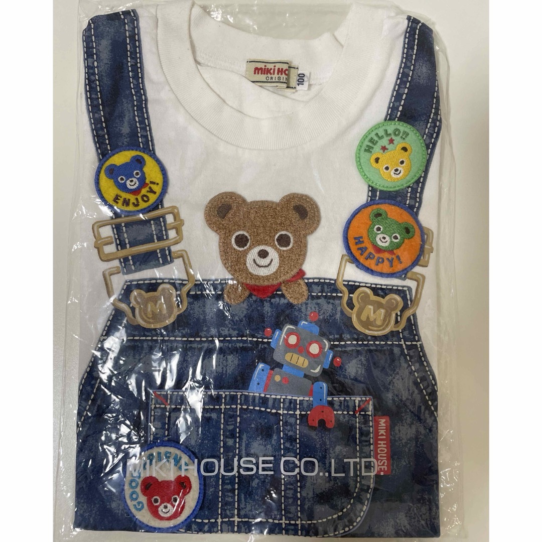 ミキハウス 激レア プッチー だまし絵Tシャツ 100 ミキハウス 激レア プッチー だまし絵Tシャツ 100