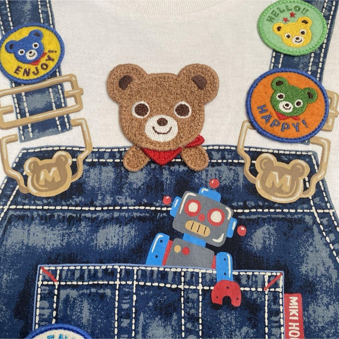 ミキハウス 激レア プッチー だまし絵Tシャツ 100 ミキハウス 激レア プッチー だまし絵Tシャツ 100