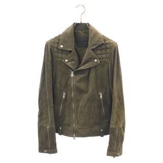 オールセインツ(All Saints)のALLSAINTS オールセインツ WHELAN SUEDE BIKER JACKET ウィーラン スエード バイカー ジャケット カーキ ML097T(フライトジャケット)