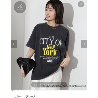 スローブイエナ(SLOBE IENA)のSLOBE IENA☆GOOD ROCK SPEED  NEWYORK Tシャツ(Tシャツ(半袖/袖なし))