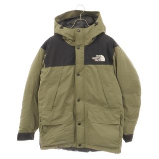 ザノースフェイス(THE NORTH FACE)のTHE NORTH FACE ザノースフェイス GORE-TEX ゴアテックス マウンテンダウンパーカー ジップアップダウンジャケット カーキ/ブラック ND91700R(ダウンジャケット)