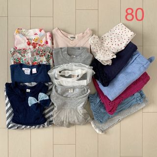 petit main - 子供服 まとめ売り petit main等 夏物14点セット 80