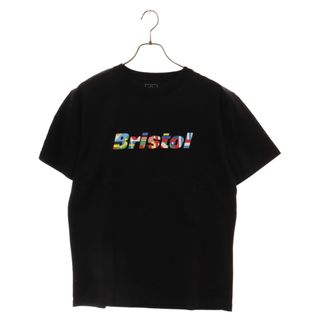 エフシーアールビー(F.C.R.B.)のF.C.R.B./F.C.Real Bristol/FCRB エフシーアールビー/エフシーレアルブリストル 20SS FLAG LOGO TEE フラッグロゴプリント 半袖Tシャツ カットソー ブラック FCRB-200033(Tシャツ/カットソー(半袖/袖なし))