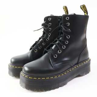 ドクターマーチン(Dr.Martens)の極美品◎Dr.Martens ドクターマーチン JADON ジェイドン 8ホール レースアップ レザーショートブーツ ブラック UK5 レディース(ブーツ)