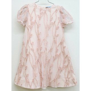 【夏物 新入荷!】◇ミミソル/MIMISOL◇130cm 半袖ワンピース ピンク【中古】子供服 キッズ kids 女の子 夏 onepi 615042(ワンピース)