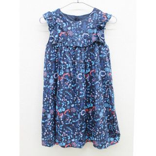 Jacadi - 【夏物 新入荷!】▲ジャカディ/jacadi▲152cm(12A) 半袖/フリル袖ワンピース 濃紺系 リバティ【中古】子供服 キッズ kids ジュニア 女の子 onepi 225042