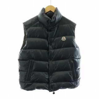 モンクレール(MONCLER)のモンクレール TIB GILET ティブ ダウン ベスト ロゴ ワッペン 3 紺(ダウンベスト)