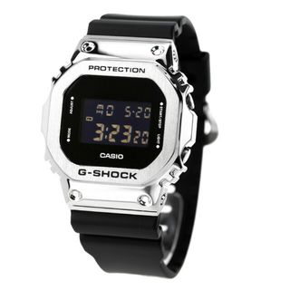 カシオ(CASIO)の【新品】カシオ CASIO G-SHOCK 腕時計 メンズ GM-5600U-1DR Gショック デジタル 5600シリーズ クオーツ ブラックxブラック デジタル表示(腕時計(アナログ))