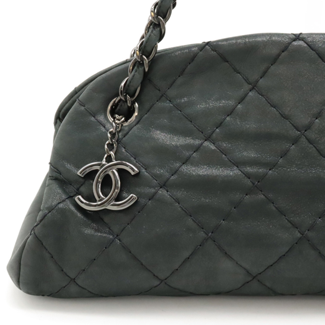 CHANEL - CHANEL シャネル マドモアゼル マトラッセ ボーリング CHANEL - CHANEL シャネル マドモアゼル マトラッセ ボーリング